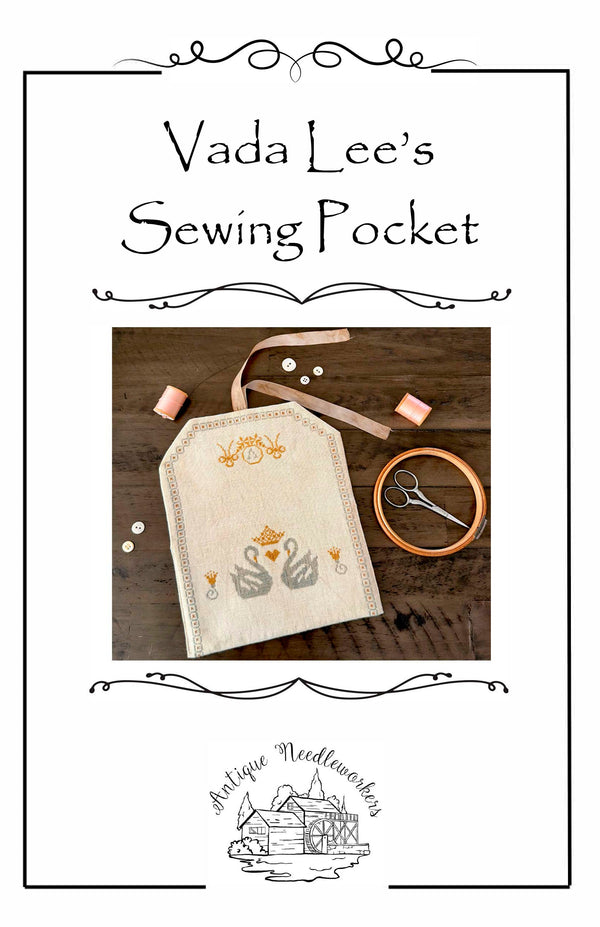 Vada Lee's Sewing Pocket - Cross Stitch Pattern