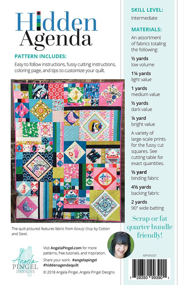 Hidden Agenda - Quilt Pattern