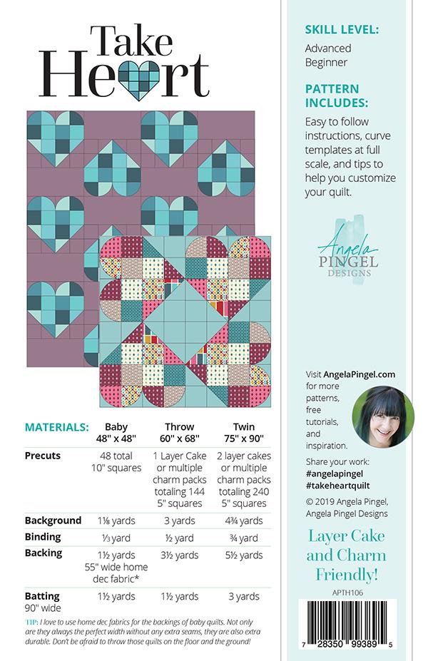 Take Heart - Quilt Pattern