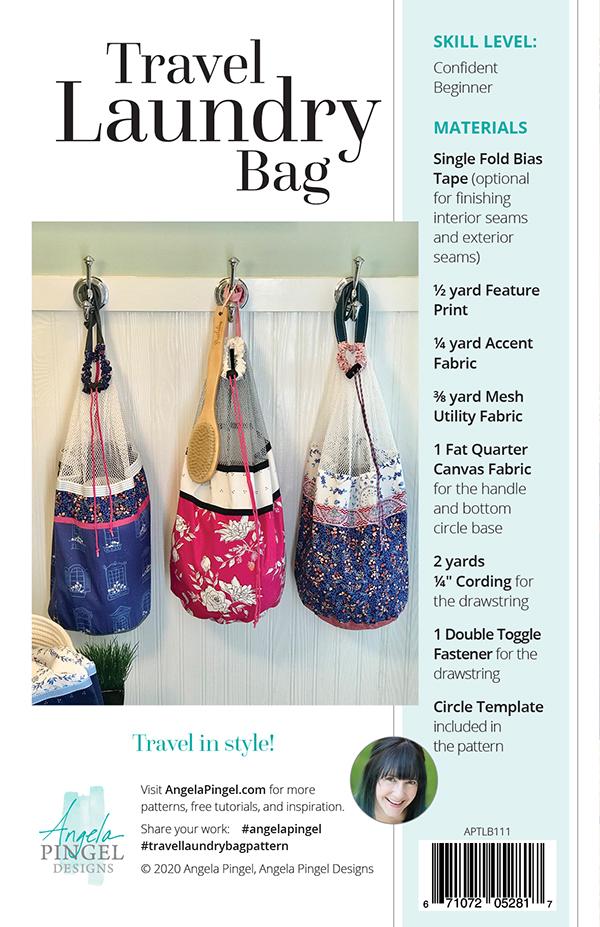 Travel Laundry Bag - Sewing Pattern
