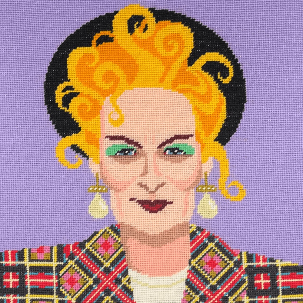 Vivienne Westwood - Needlepoint / Tapestry Kits, zoomed in. Select this picture to zoom back out.