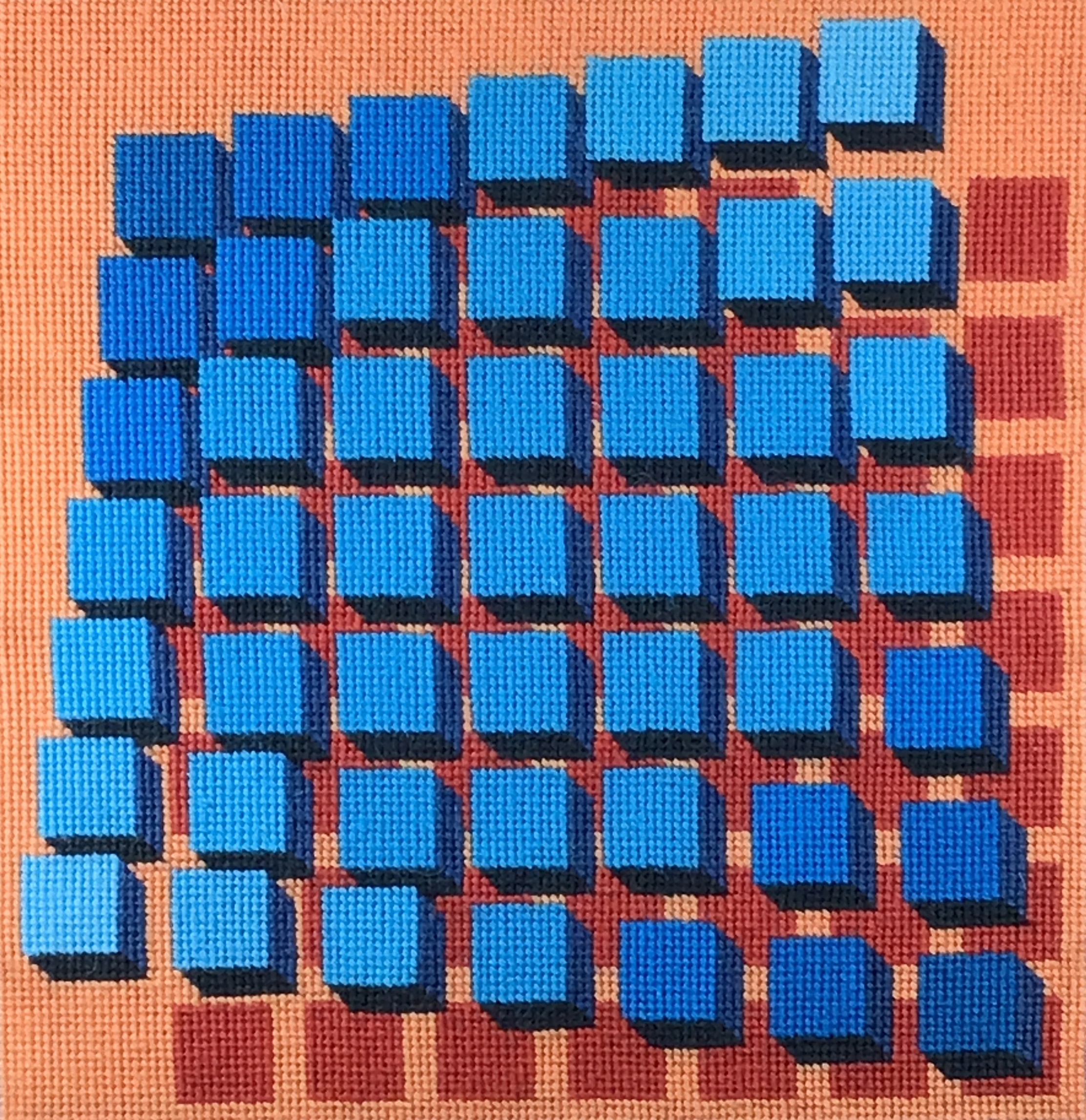 Blue Sky Thinking - Needlepoint / Tapestry Kits, zoomed in. Select this picture to zoom back out.