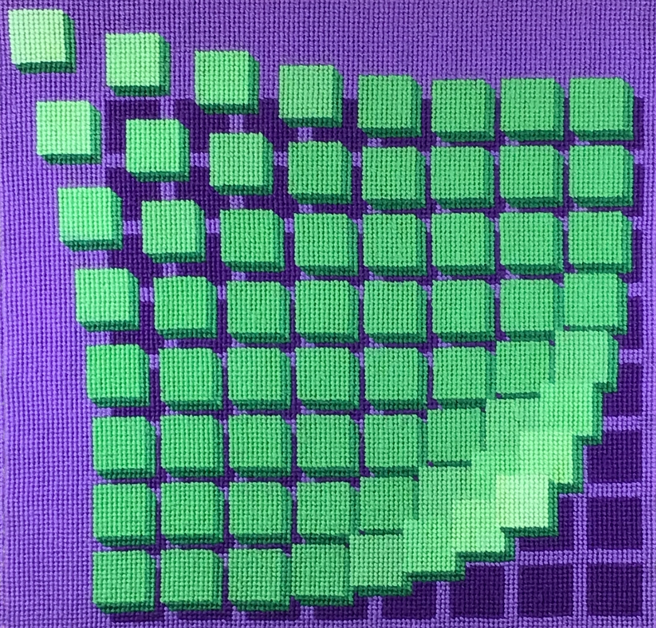 Forty Shades of Green - Needlepoint / Tapestry Kits, zoomed in. Select this picture to zoom back out.
