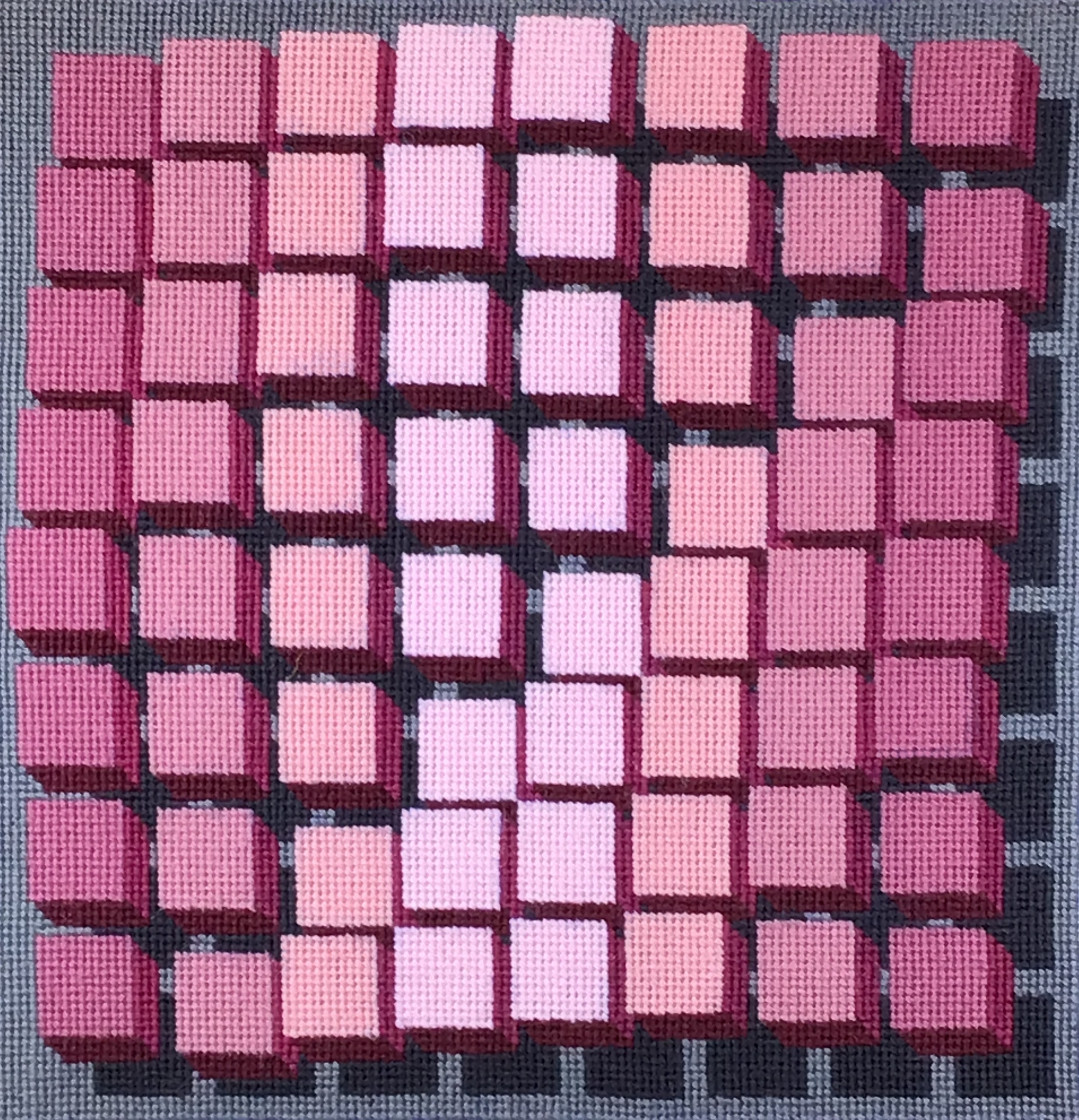 Tickled Pink - Needlepoint / Tapestry Kits, zoomed in. Select this picture to zoom back out.