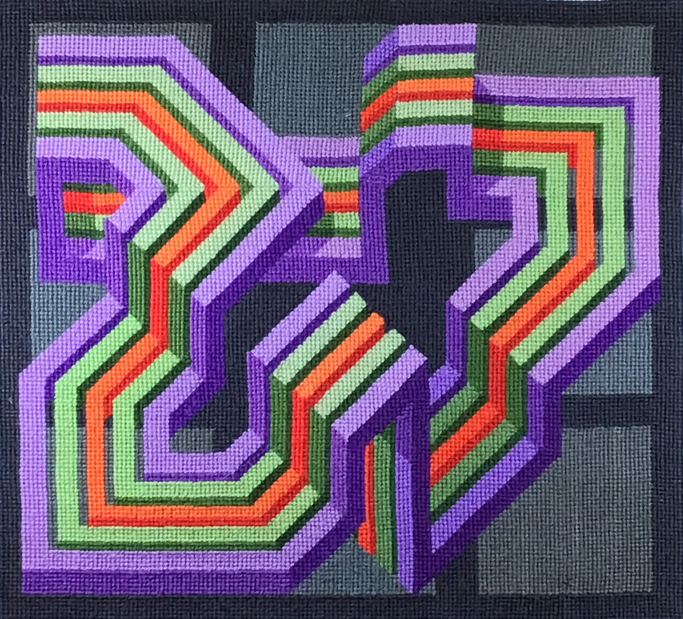 Mbius - Needlepoint / Tapestry Kits, zoomed in. Select this picture to zoom back out.