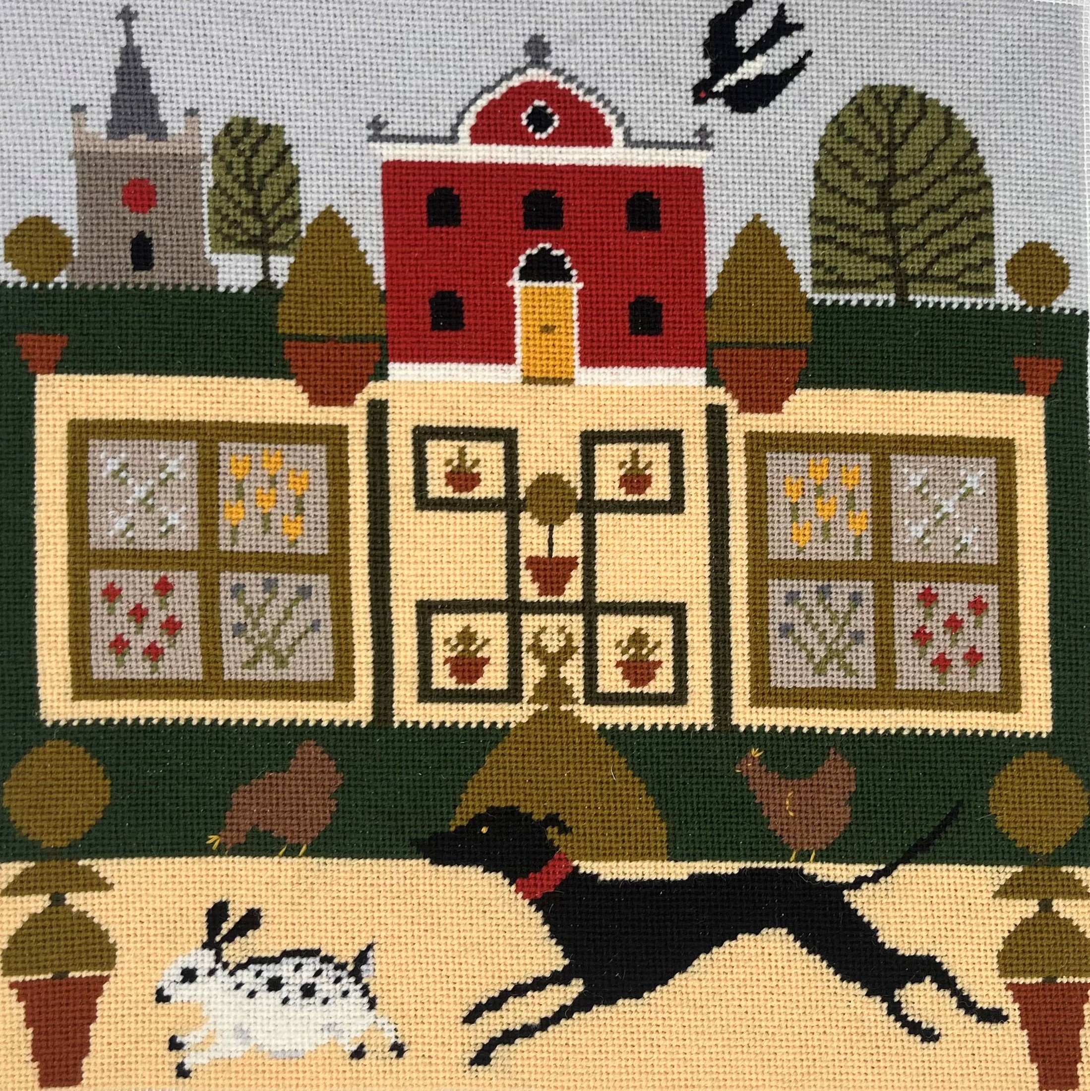 Country Life - Needlepoint / Tapestry Kits, zoomed in. Select this picture to zoom back out.