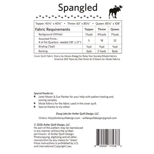 Spangled - Quilt Pattern