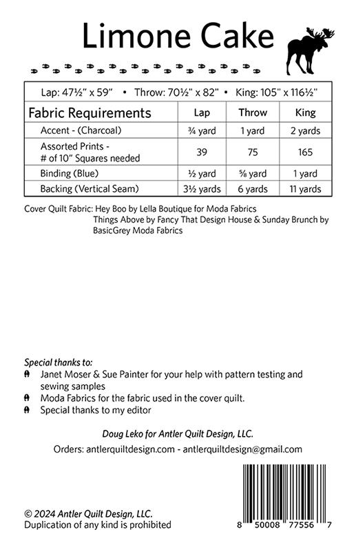 Limone Cake - Quilt Pattern
