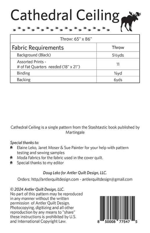 Cathedral Ceiling - Quilt Pattern