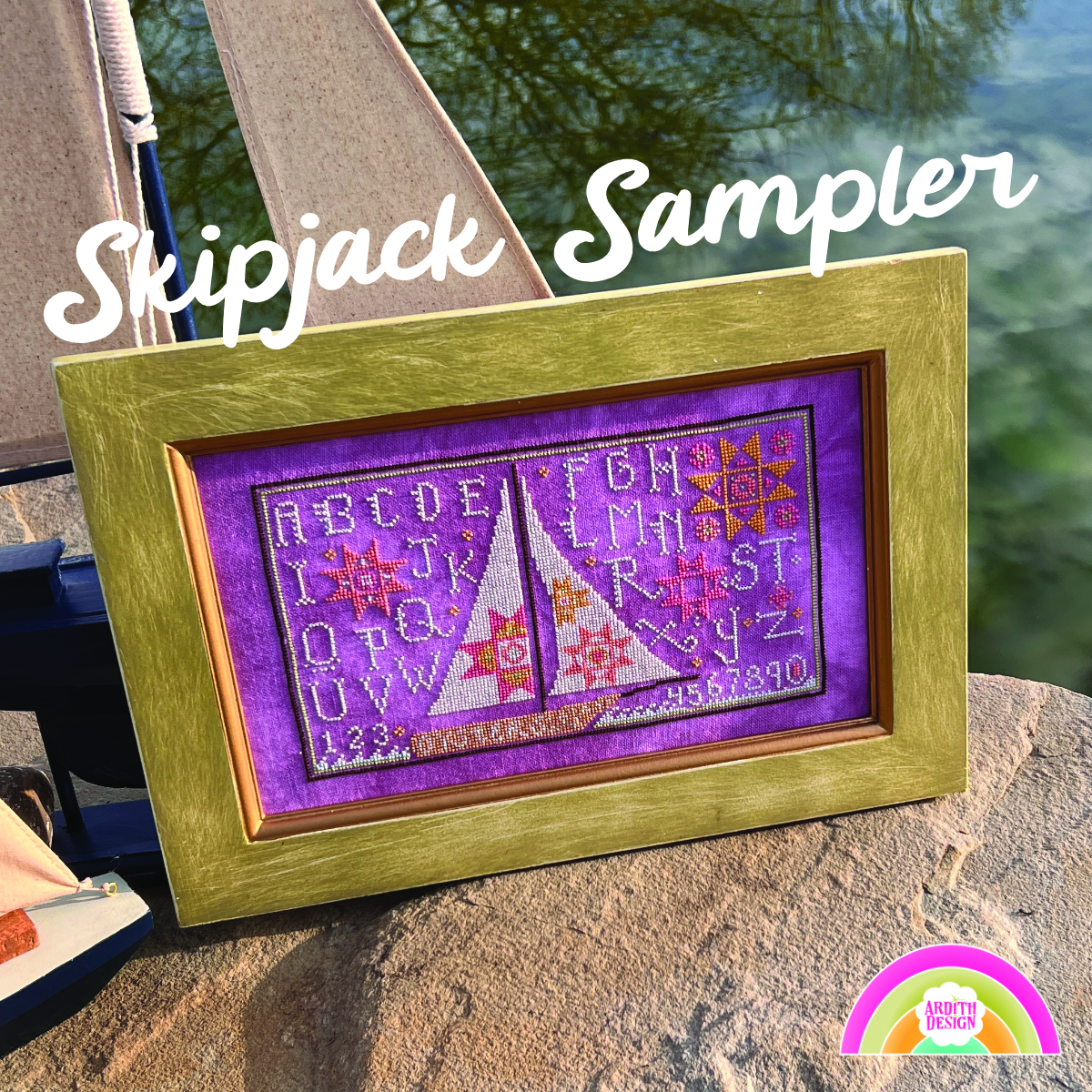 Skipjack Sampler - Cross Stitch Pattern