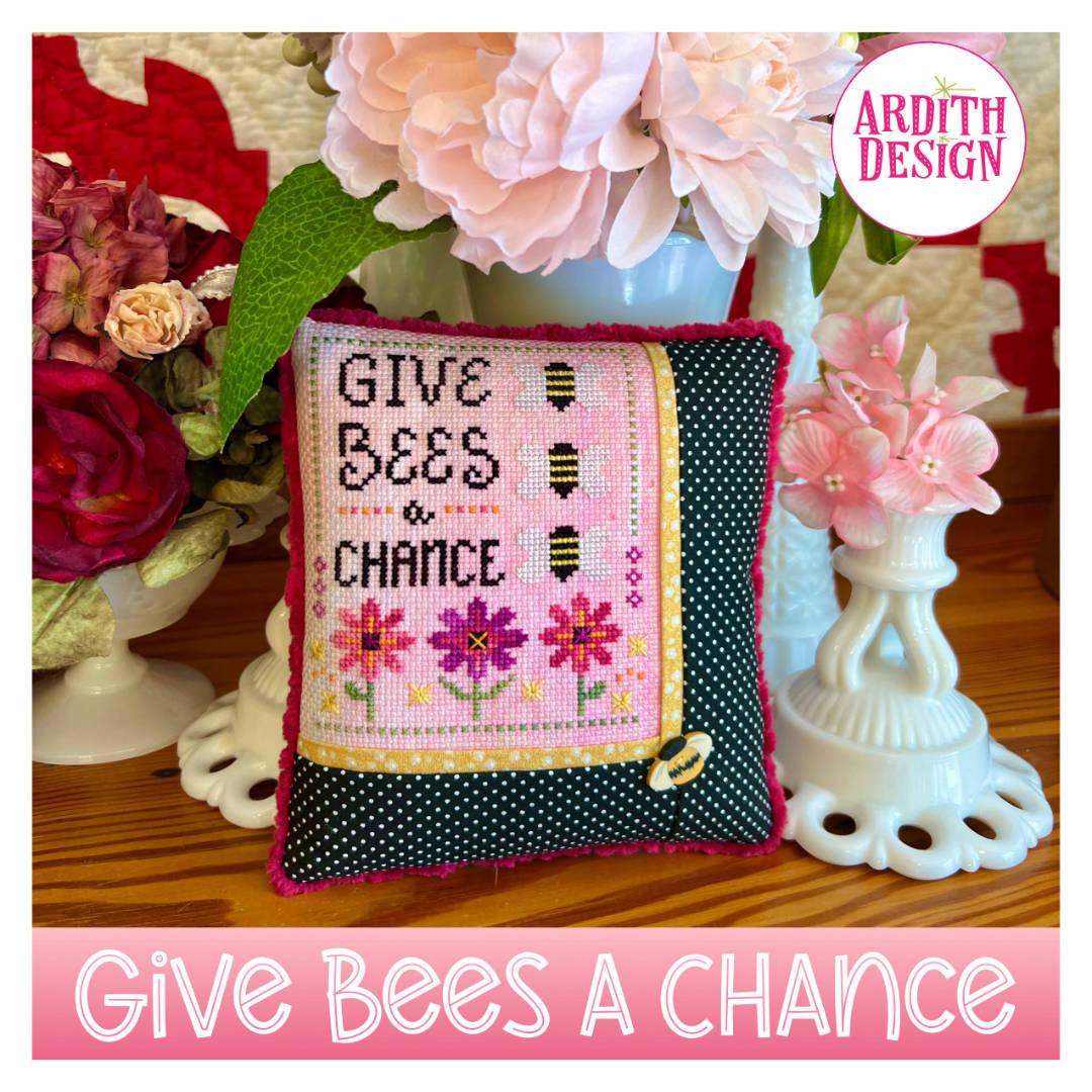 Give Bees a Chance - Cross Stitch Pattern
