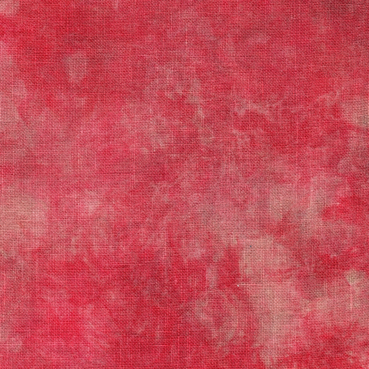 46 Count Cranberry Bog Linen 12x17, zoomed in. Select this picture to zoom back out.