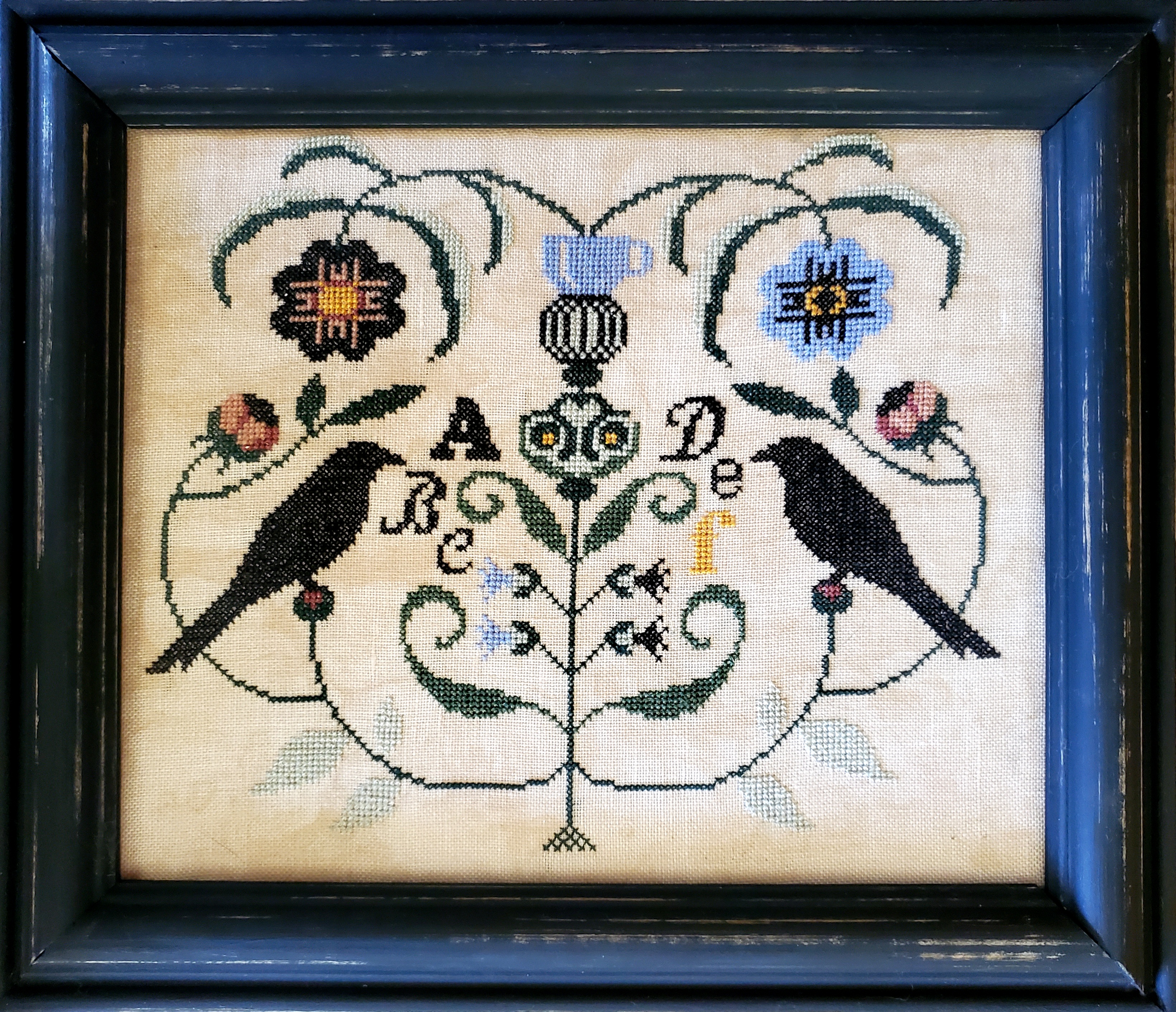 Midnight Garden - Cross Stitch Pattern