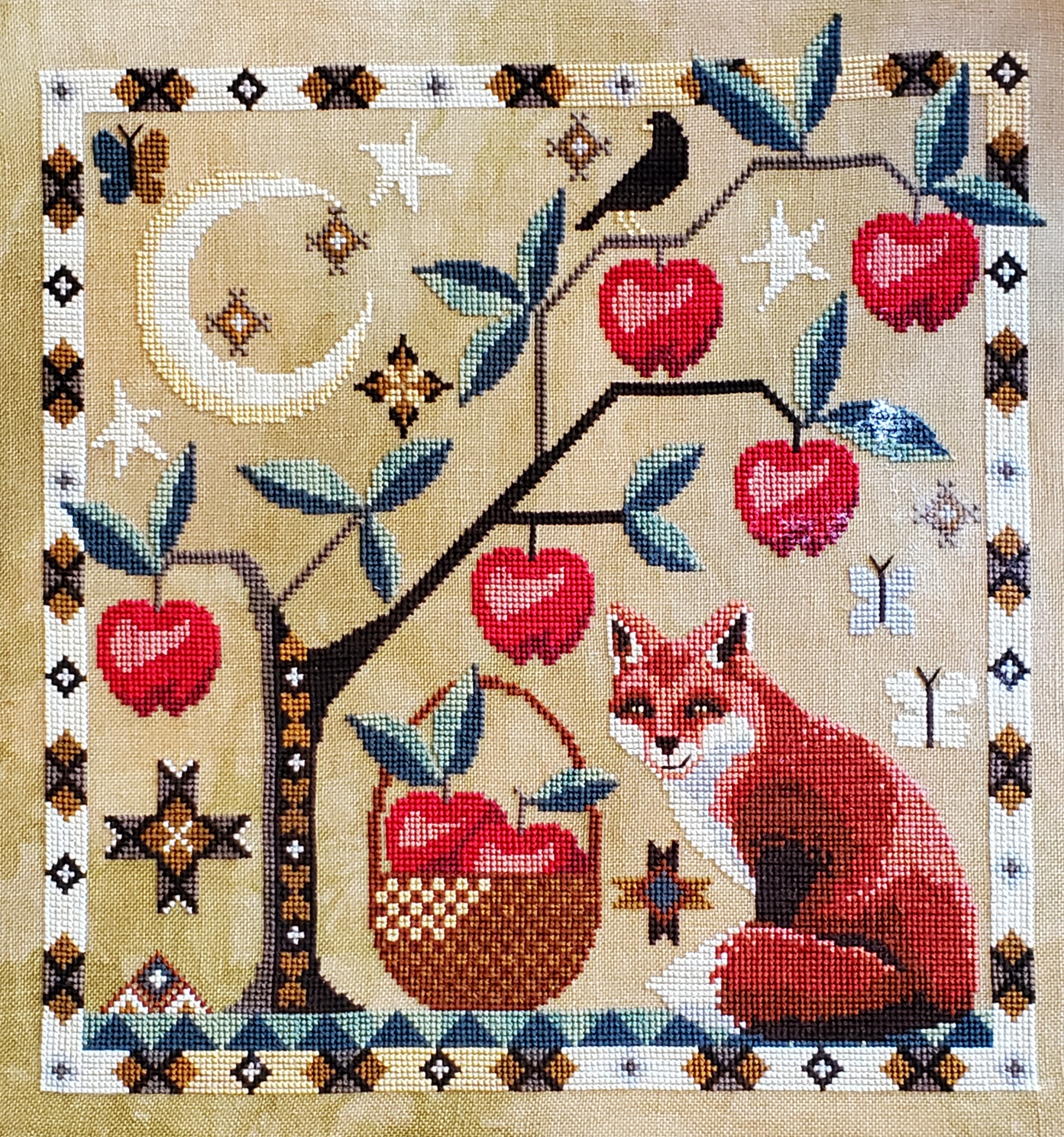 Abalonia's Apple Tree - Cross Stitch Pattern