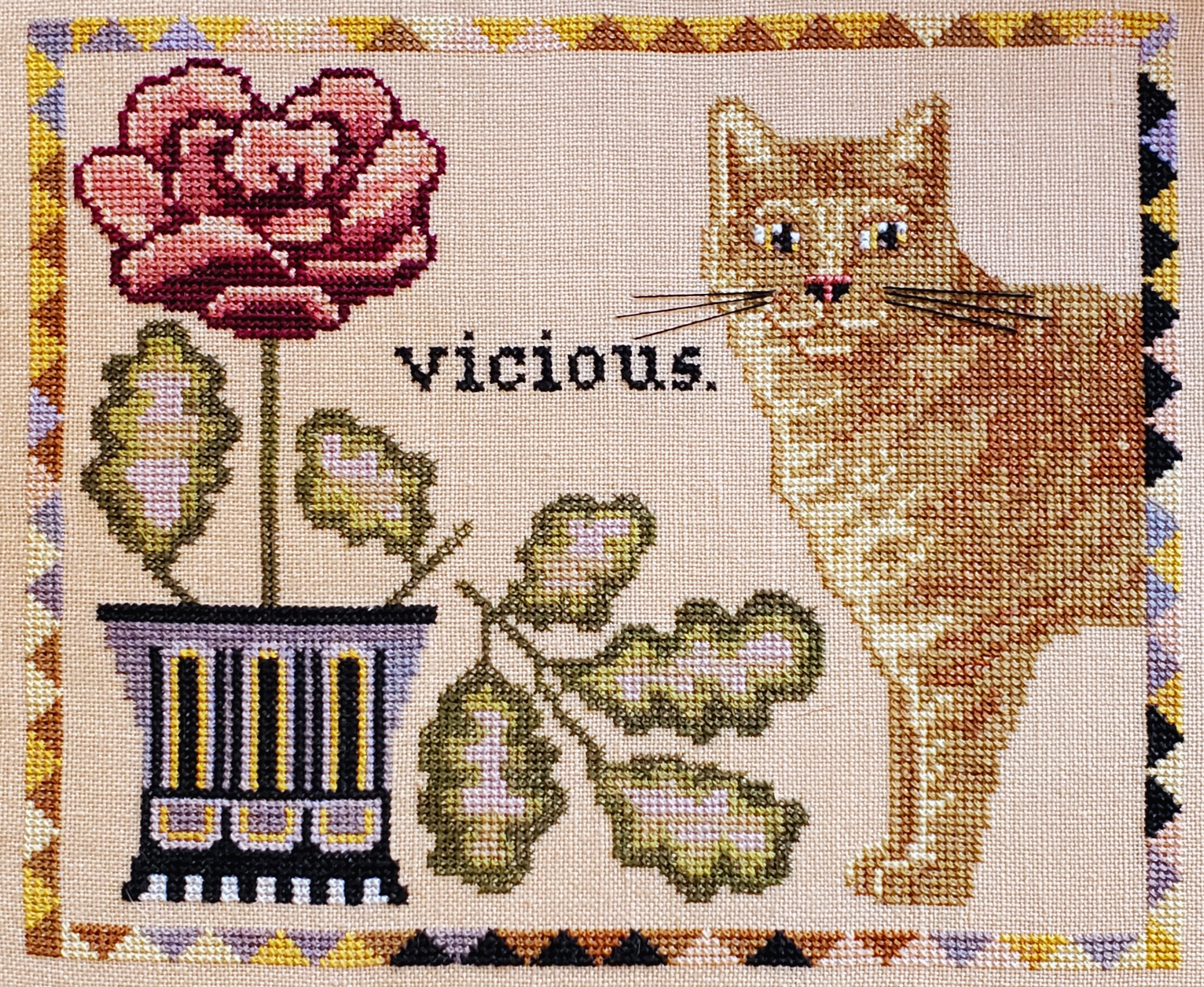 Vicious - Cross Stitch Pattern