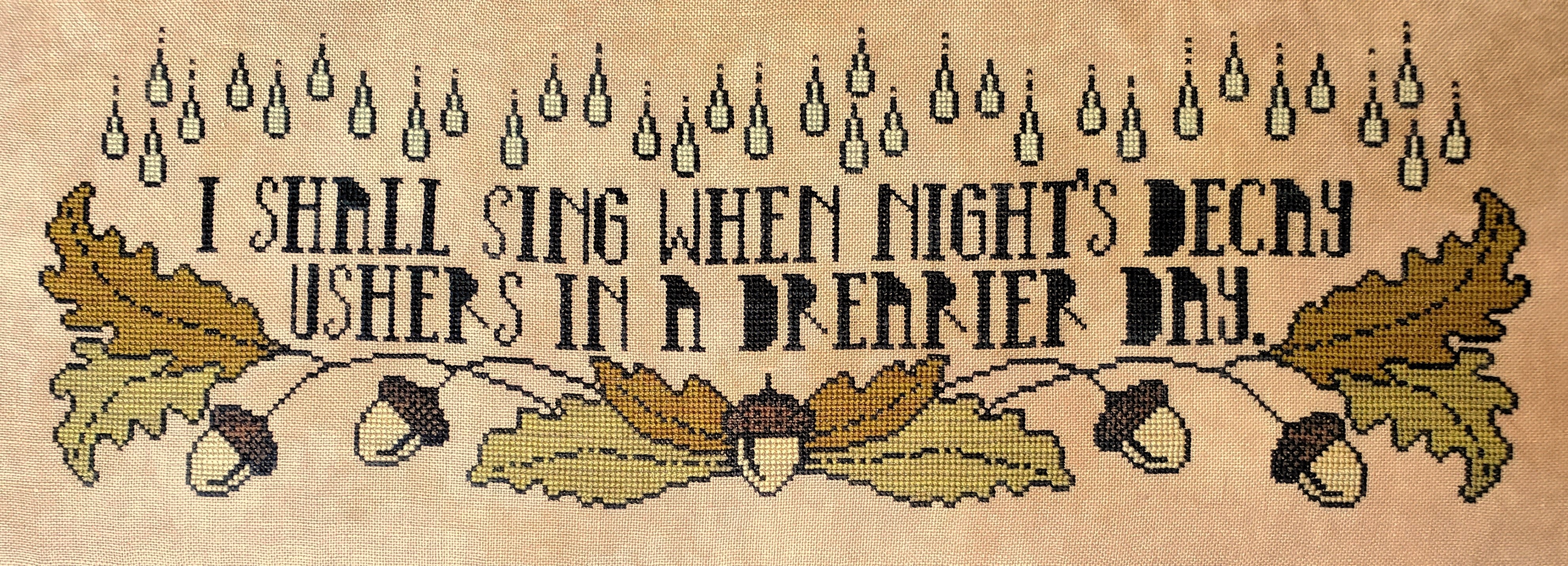 A Drearier Day - Cross Stitch Pattern
