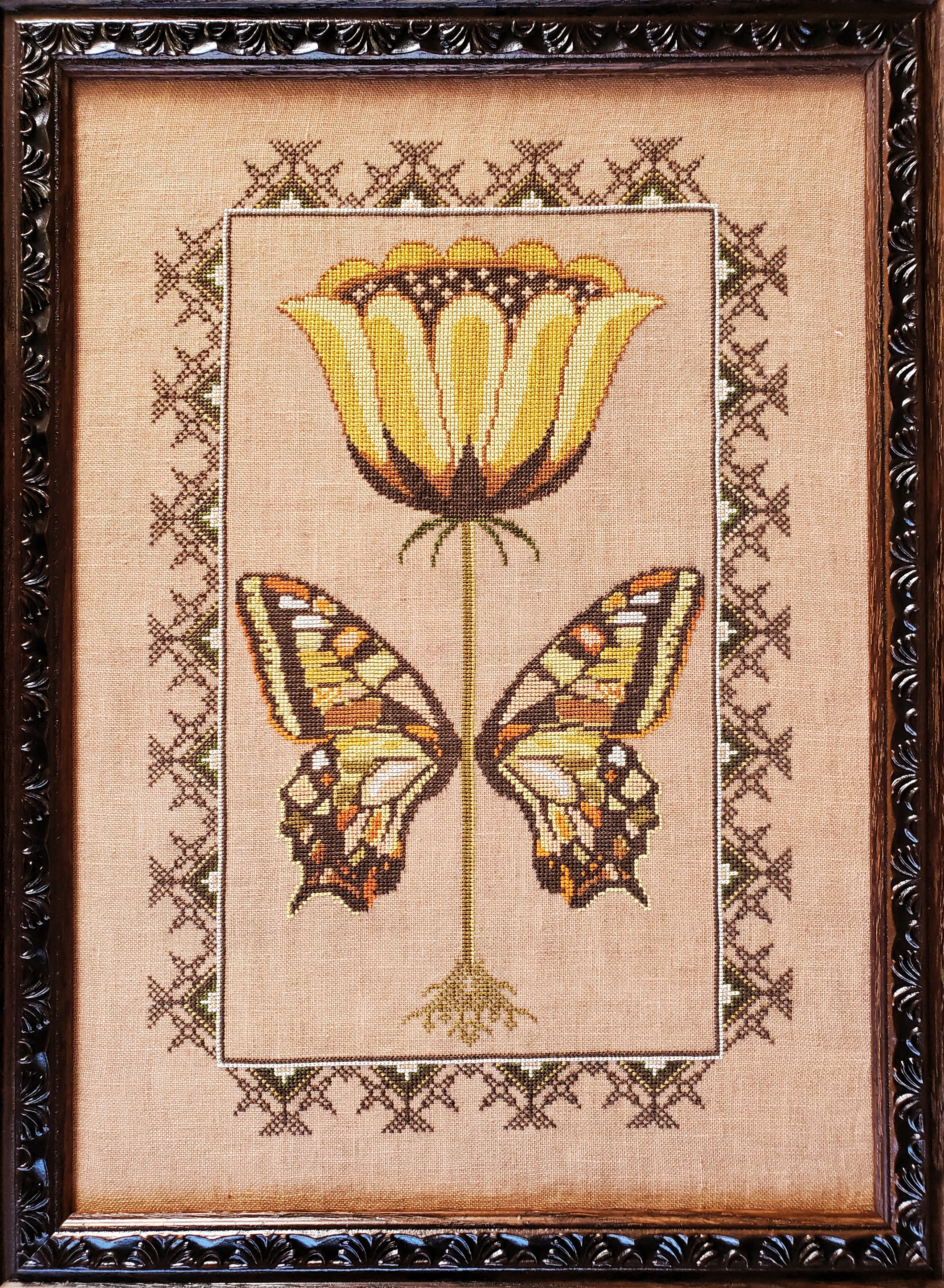 Study in Garden Fairies - Cross Stitch Pattern
