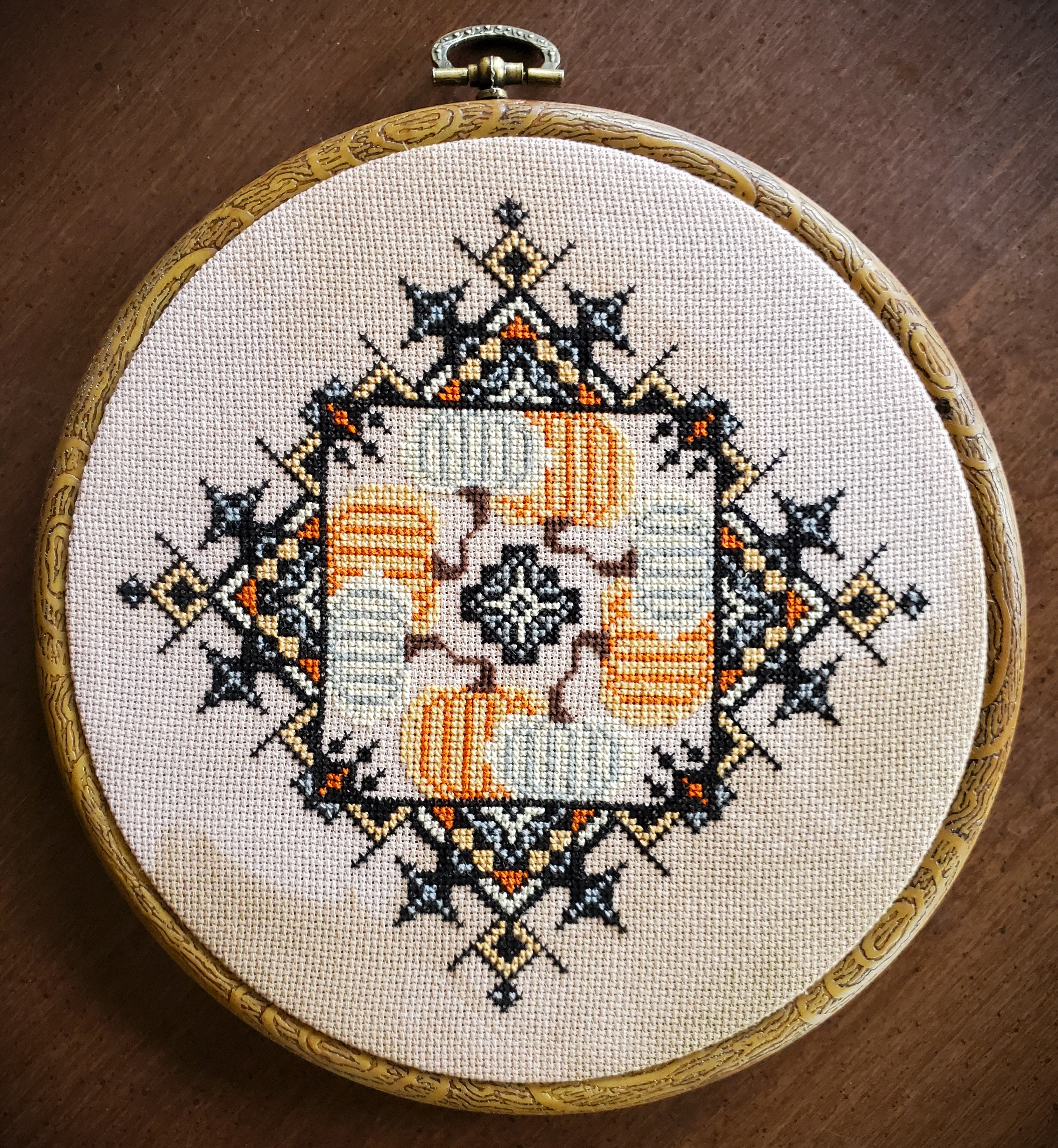 Hey Pumpkin! - Cross Stitch Pattern