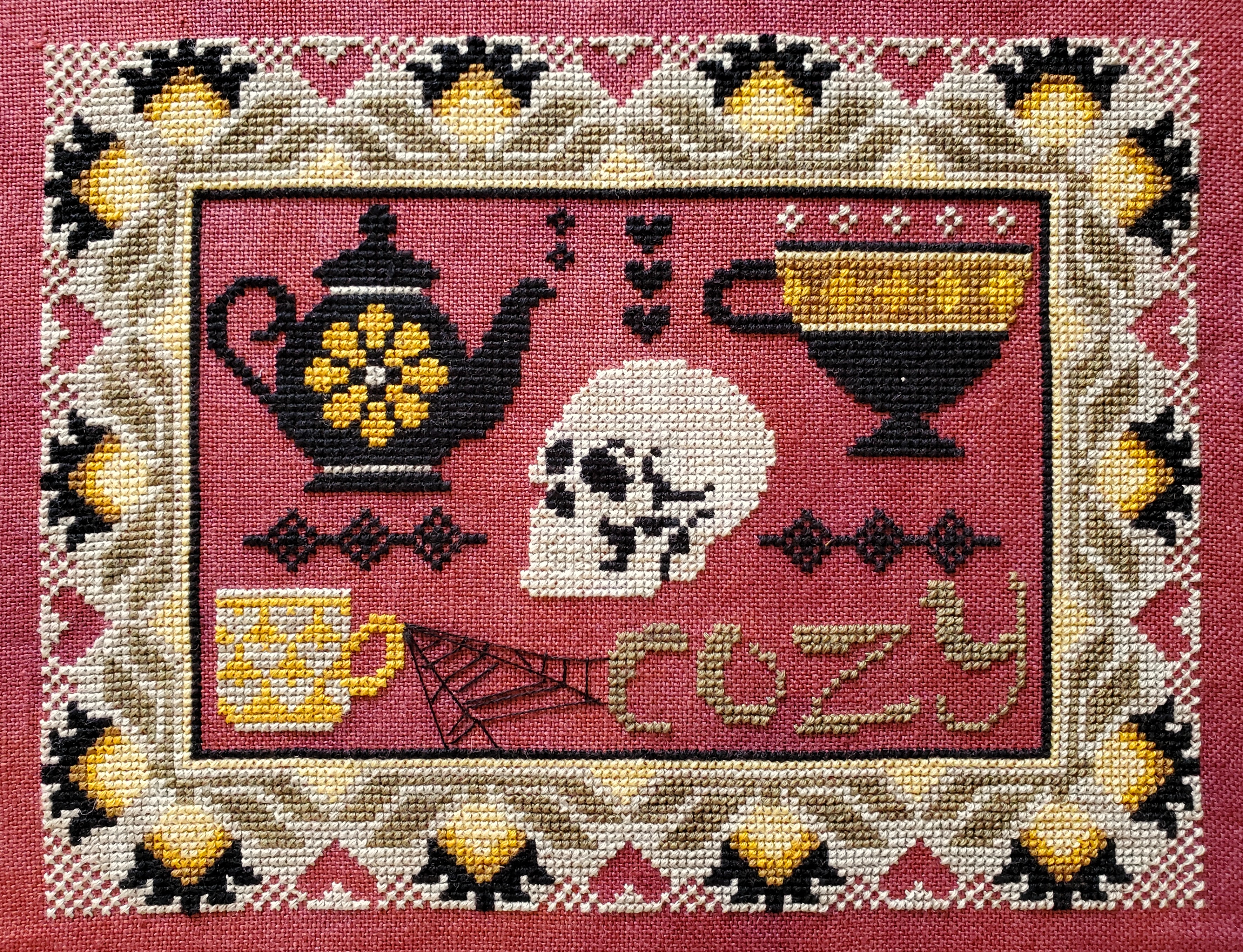Cozy - Halloween Cross Stitch Pattern