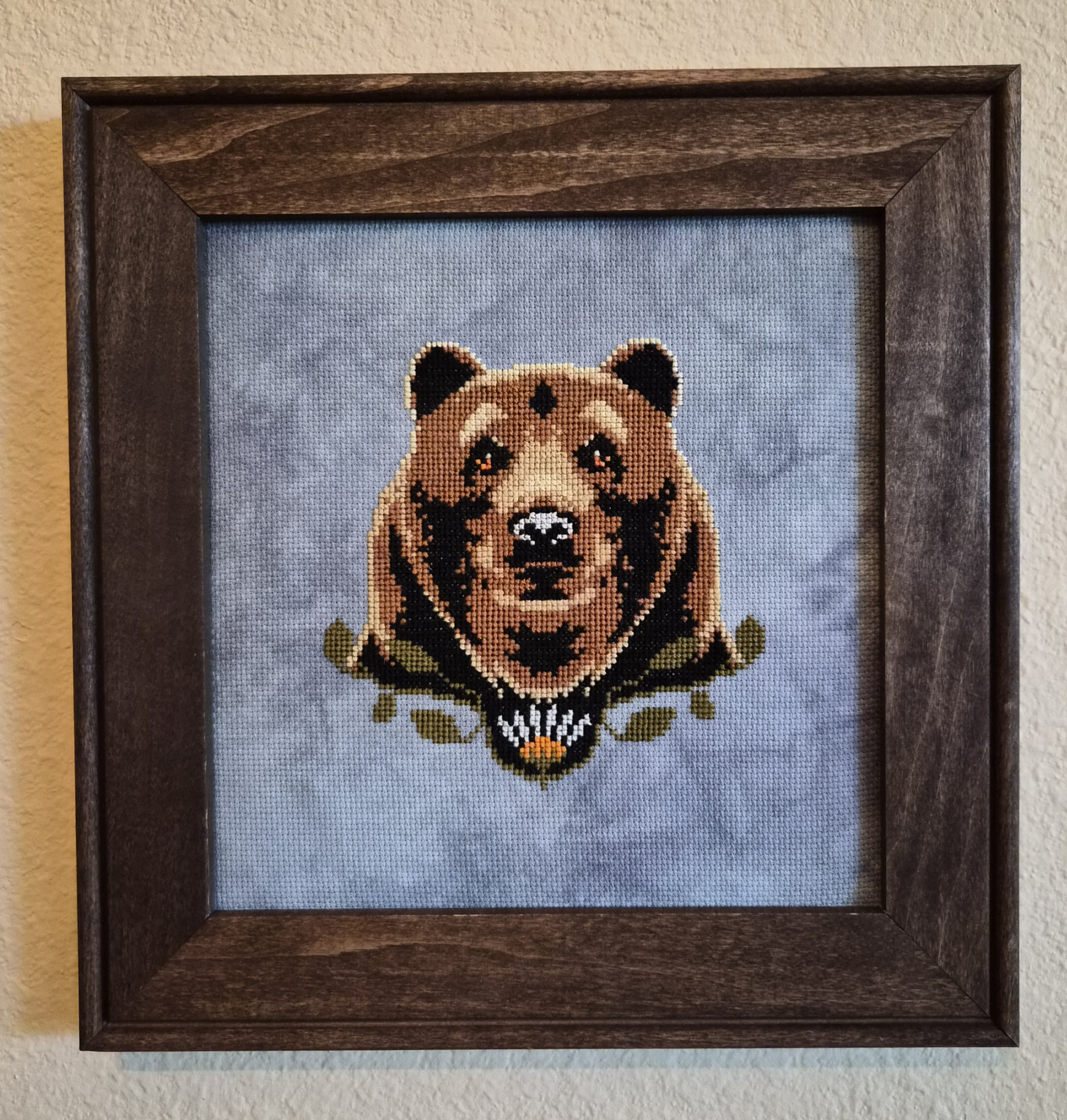 Garden Bear - Cross Stitch Pattern
