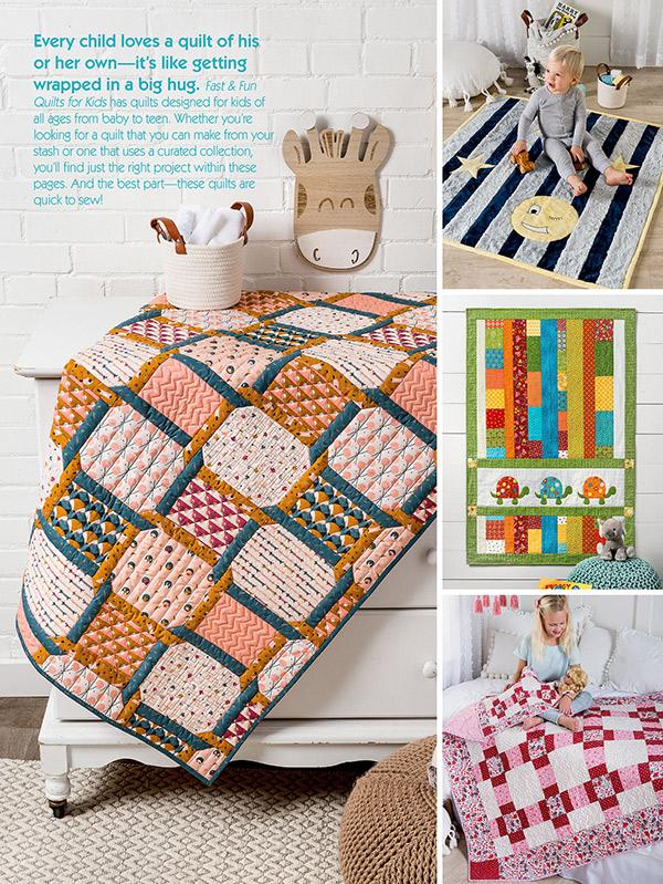 Fast and Fun Quilts For Kids - Quilt Pattern