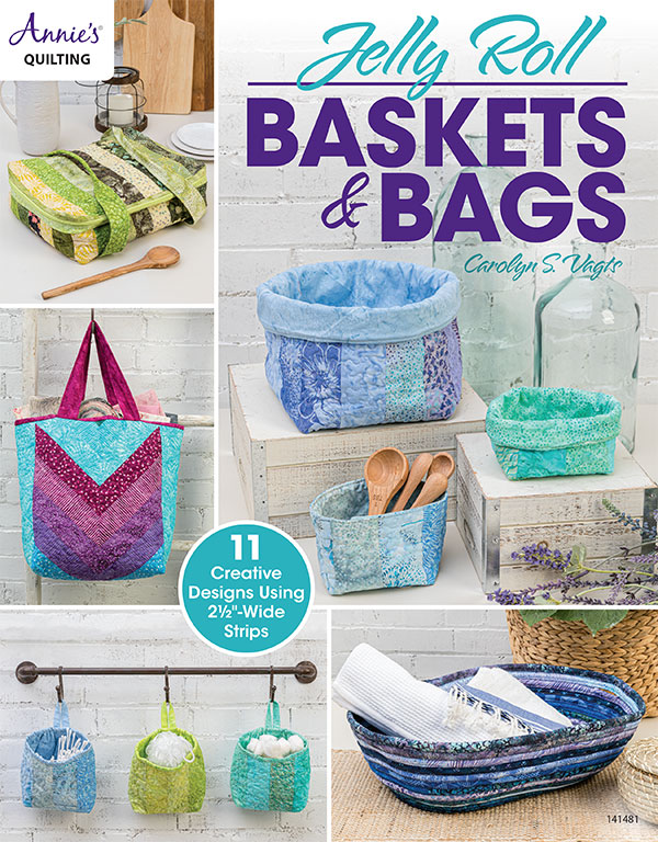 Jelly Roll Baskets and Bags - Quilt Book