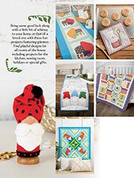 Quilted Gnomes For Your Home - Sewing Pattern