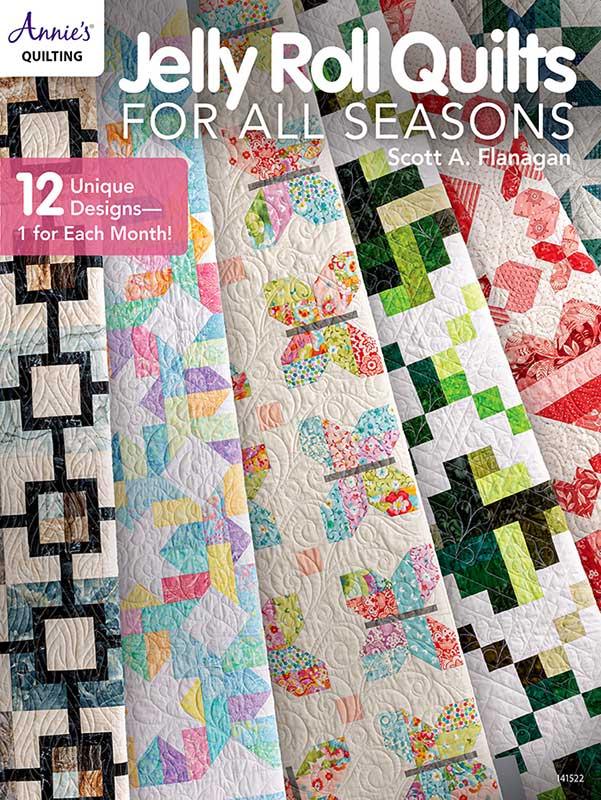 Jelly Roll Quilts for All Seasons - Quilt Book