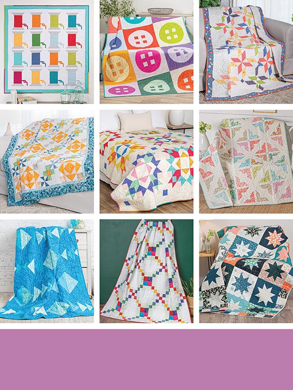 Fun Fat Quarter Quilts for Spring - Quilt Pattern