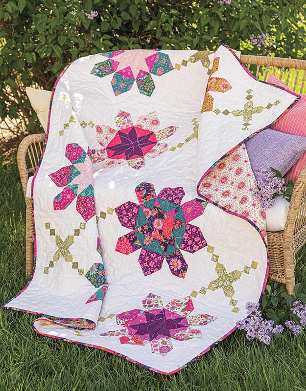 Creative Precut Quilts - Quilt Pattern Book, different perspective #1, zoomed in. Select this picture to zoom back out.