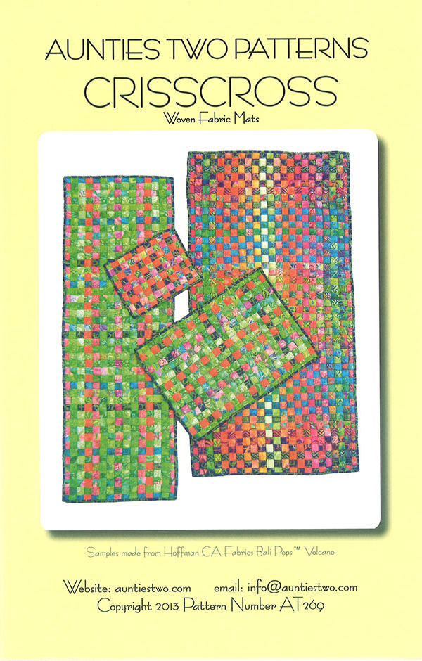 Crisscross Woven Mats - Quilt Pattern