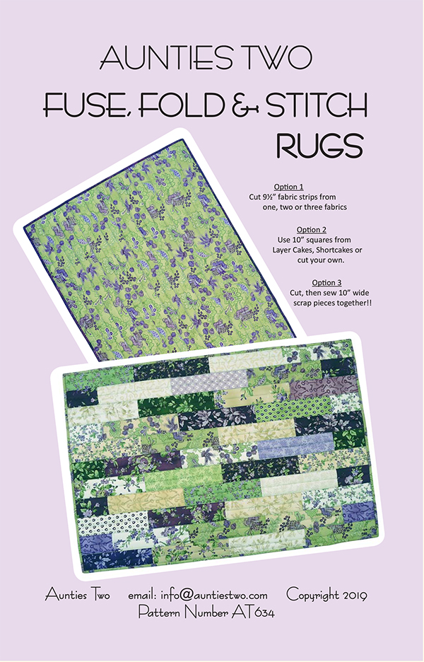 Fuse, Fold & Stitch Rugs - Quilt Pattern