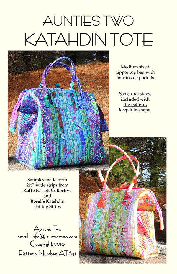 Katahdin Tote - Quilt Pattern