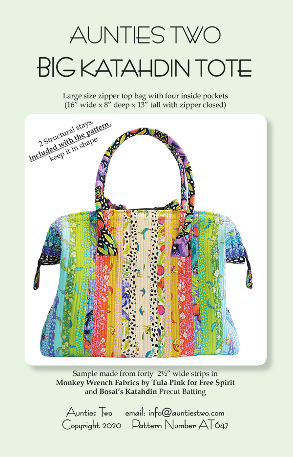 Big Katahdin Tote - Quilt Pattern