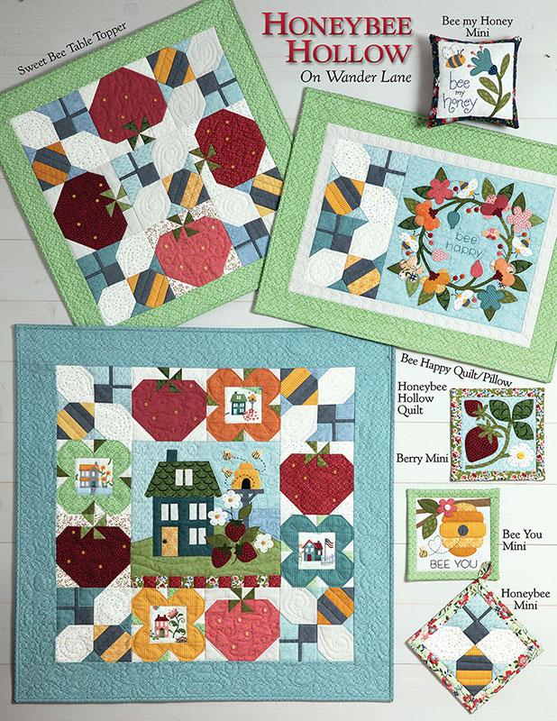 Honeybee Hollow on Wander Lane - Quilt Pattern