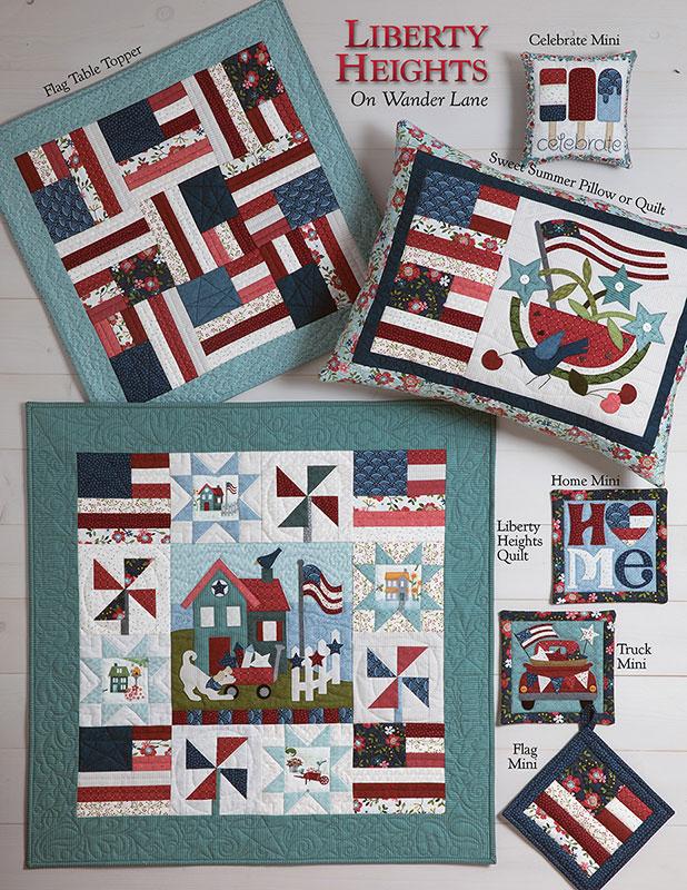 Liberty Heights on Wander Lane - Quilt Pattern