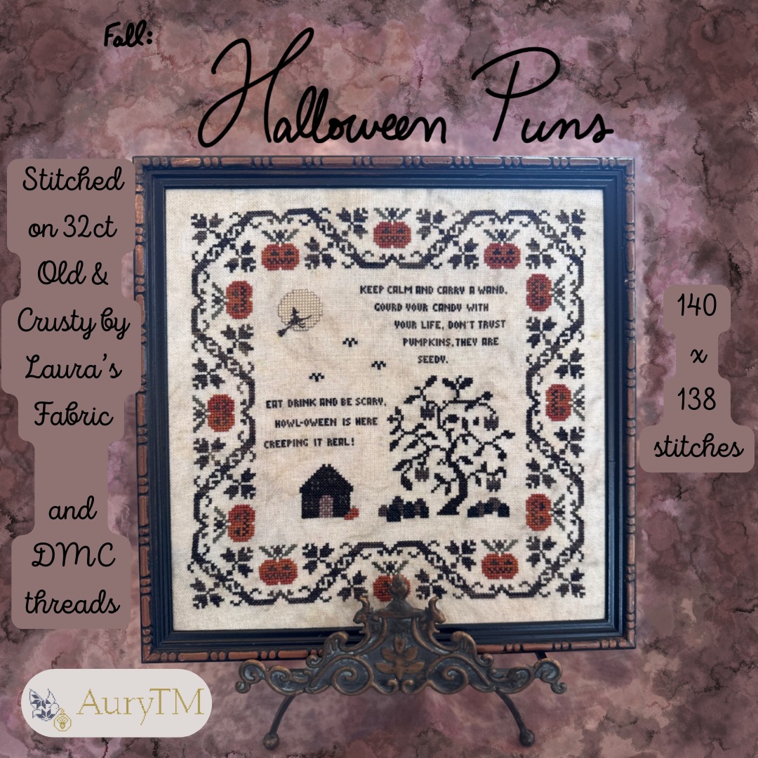 Fall - Halloween Puns - Cross Stitch Pattern