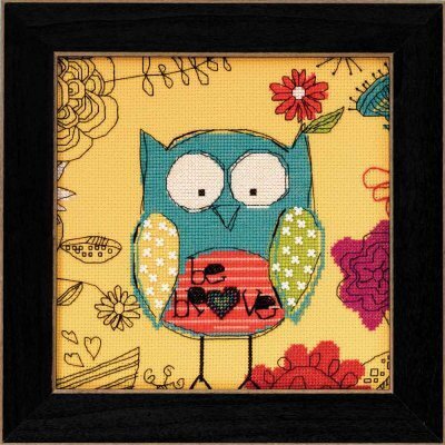 Be Brave (Amylee Weeks) - Beaded Cross Stitch Kit