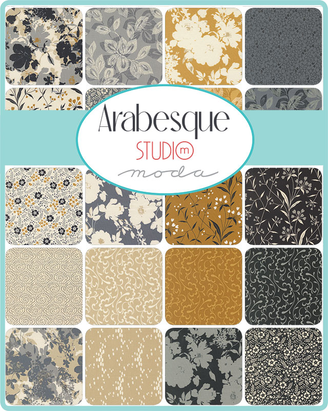 108" Arabesque Honey - Quilt Fabric