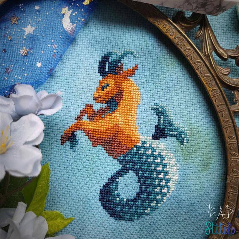 Capricorn - Cross Stitch Pattern