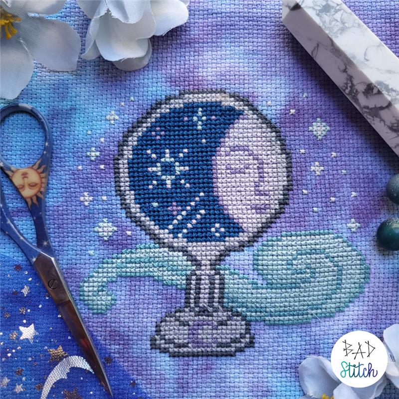Vanity of the Moon - Cross Stitch Pattern