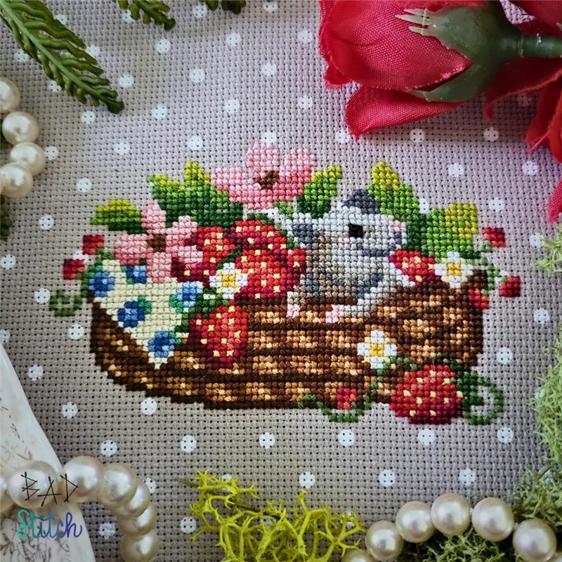 Possum's Picnic - Cross Stitch Pattern