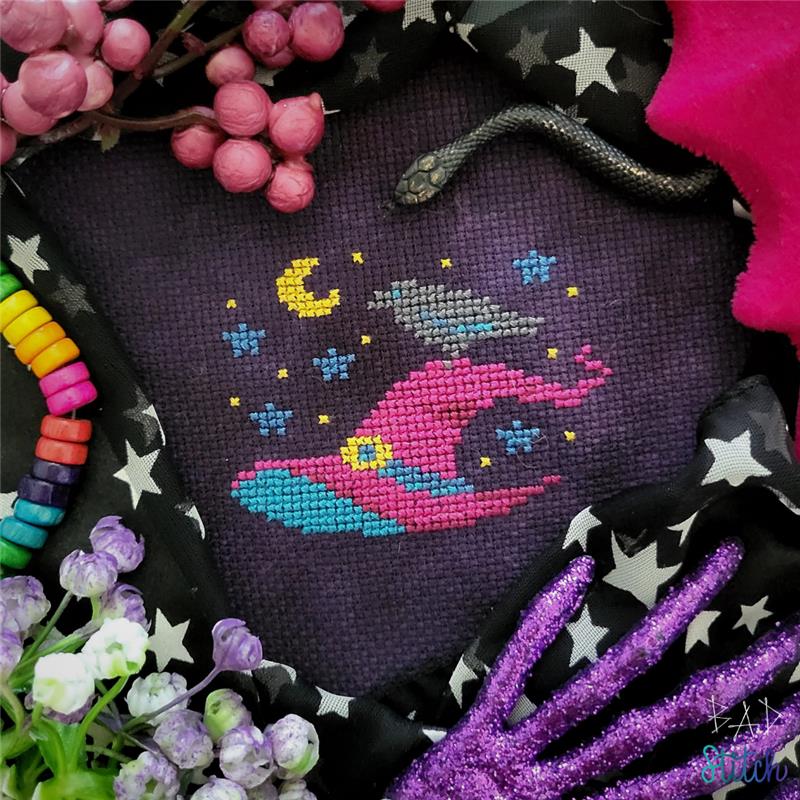 Cosmo Raven - Cross Stitch Pattern