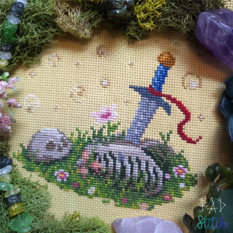 The End - Cross Stitch Pattern