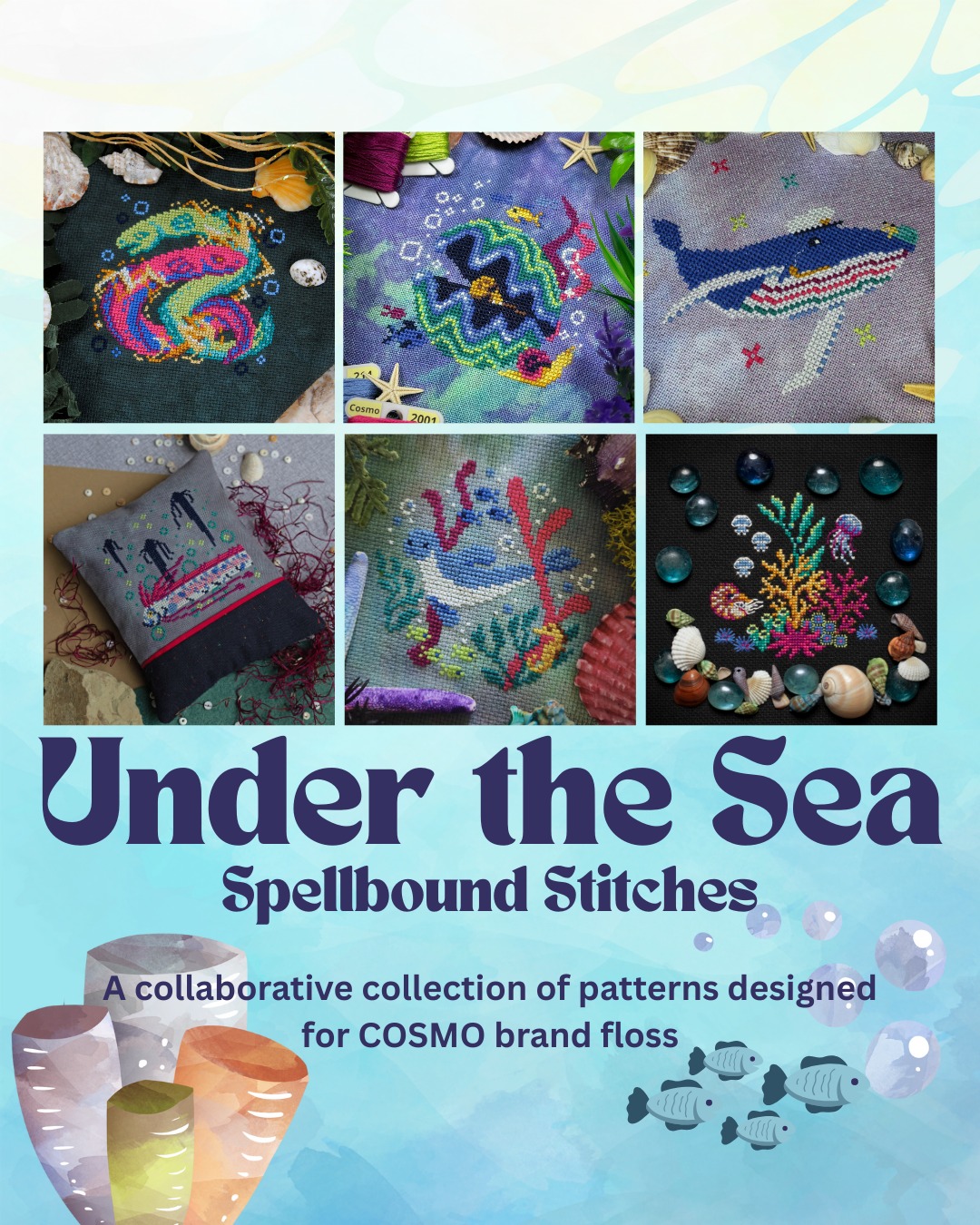 Spellbound Stitches Vol. 4 - Under the Sea - Cross Stitch