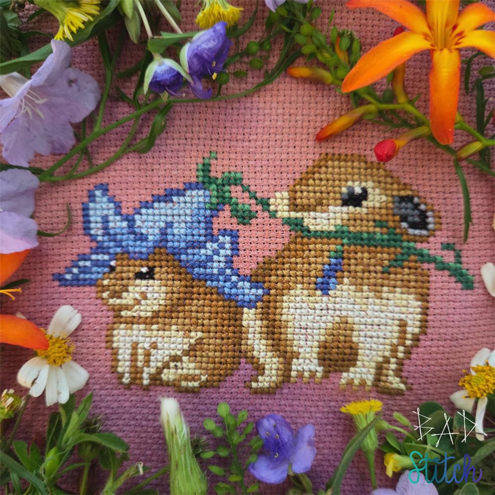Pika Pals - Cross Stitch Pattern