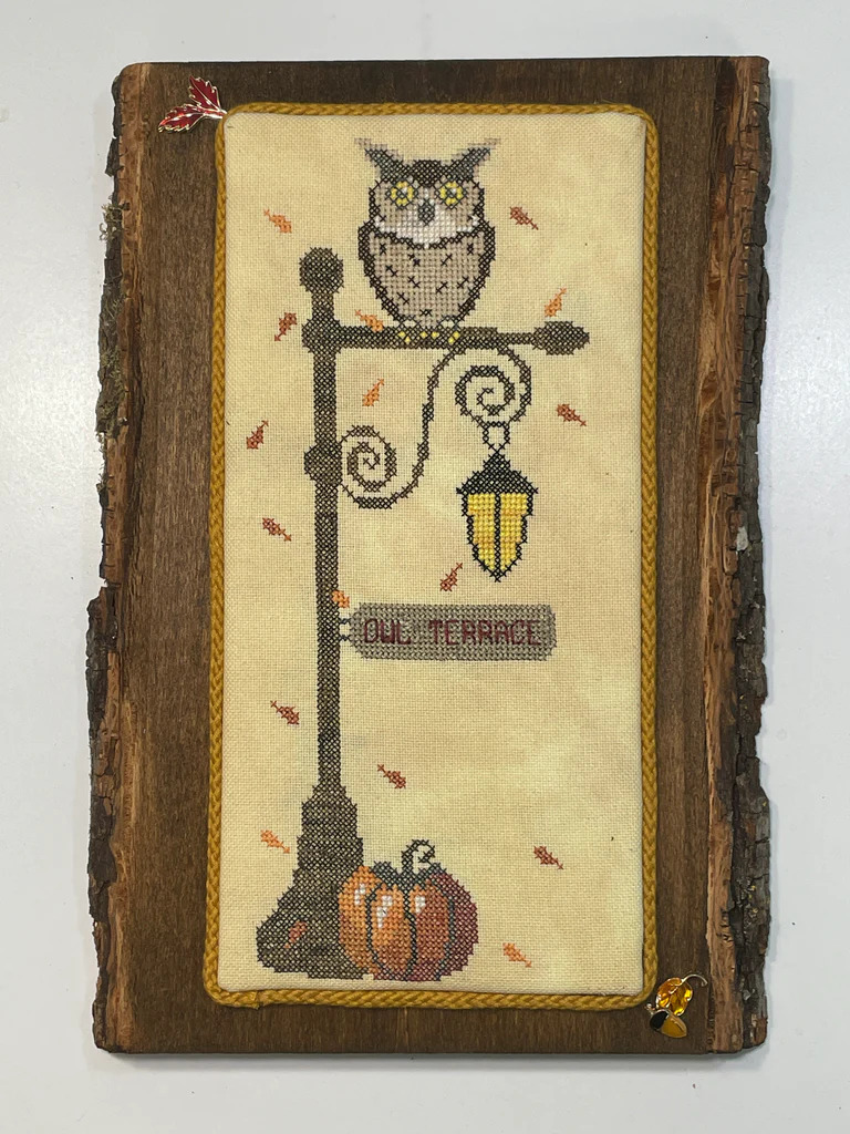 Owl Terrace - Cross Stitch Pattern