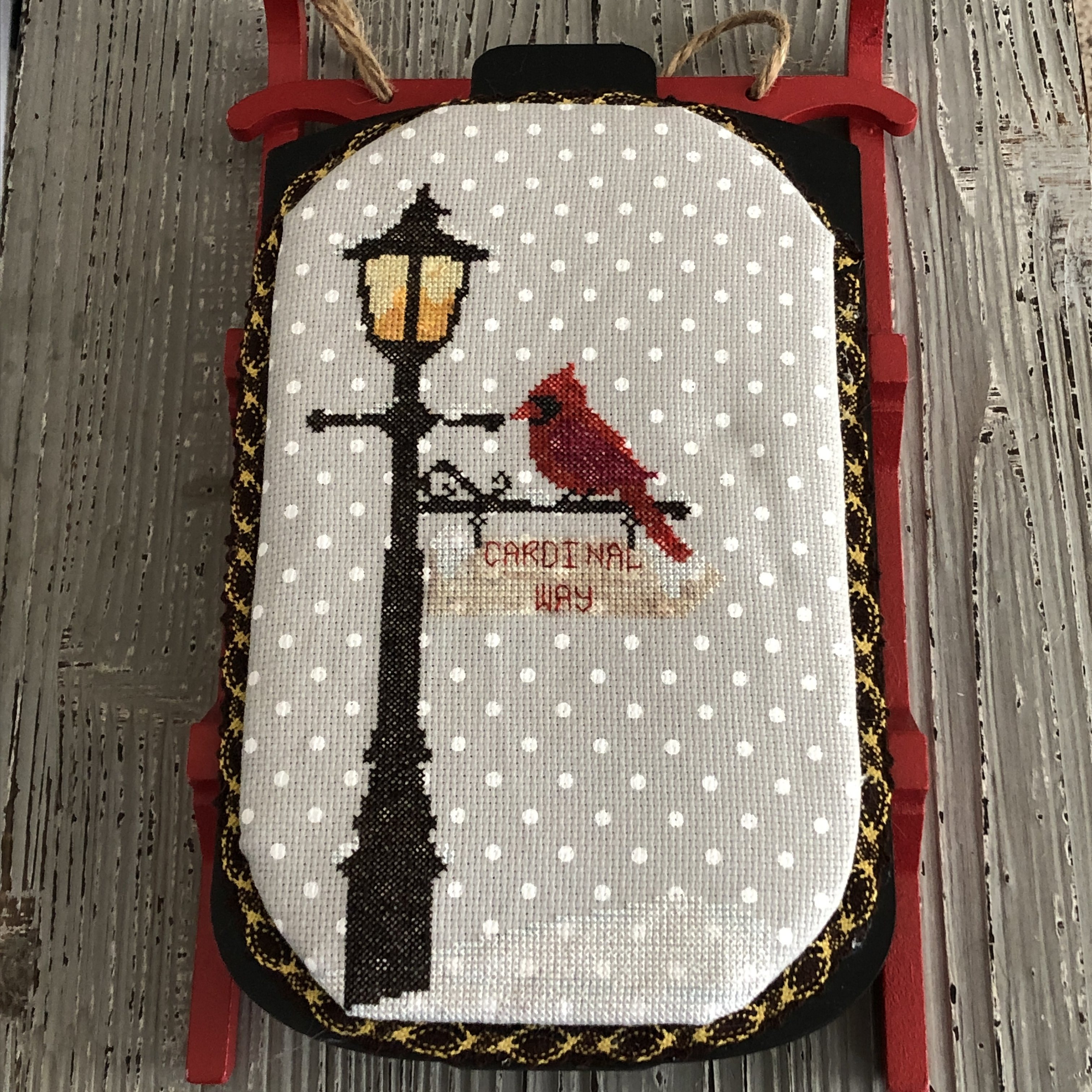 Cardinal Way - Cross Stitch Pattern