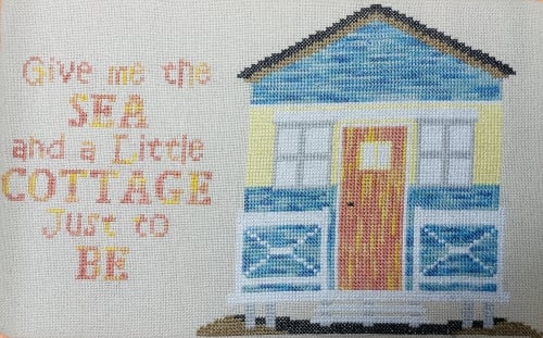 Cottage By The Sea - Cross Stitch Pattern