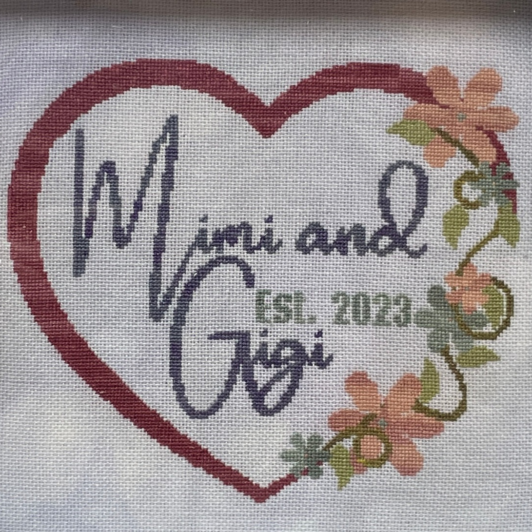 Happiness is Being a Grandparent - Cross Stitch Pattern